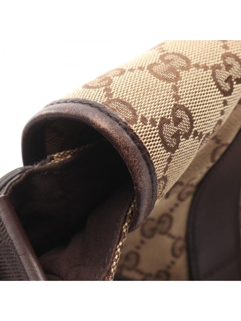 Gucci Shoulder Bag GG Canvas Beige - Picture 9 of 10